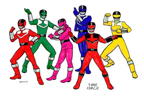 Comment dessiner un Power Ranger